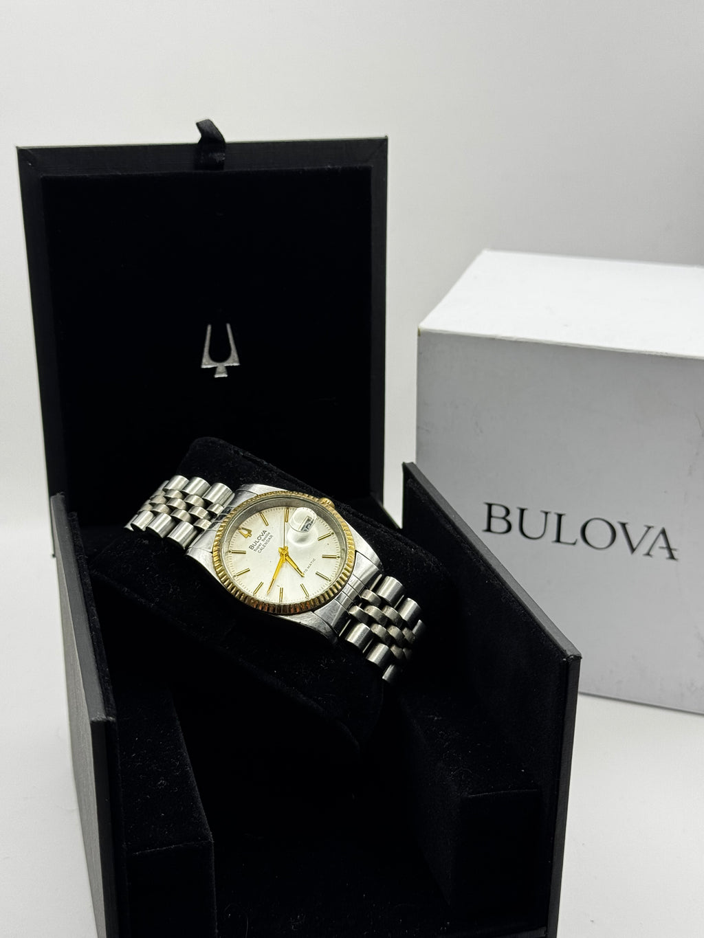 Bulova datejust super seville calendar vintage jubilee 36mm