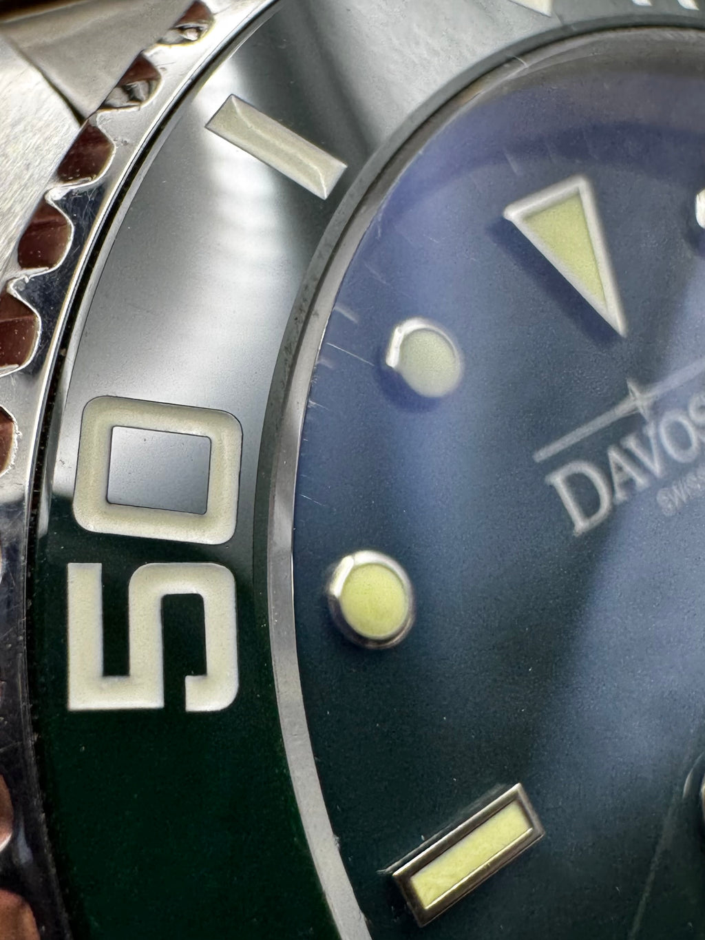 Davosa ternos automatic 161.555.70 męski zegarek diver 40mm