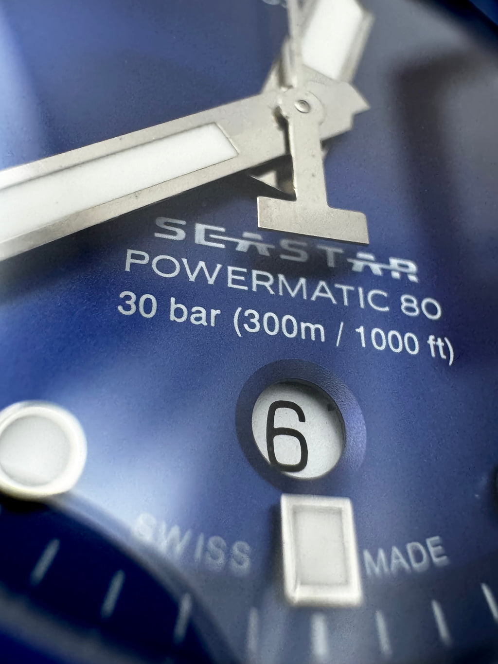 Tissot seastar 1000 powermatic 80 męski zegarek diver full set