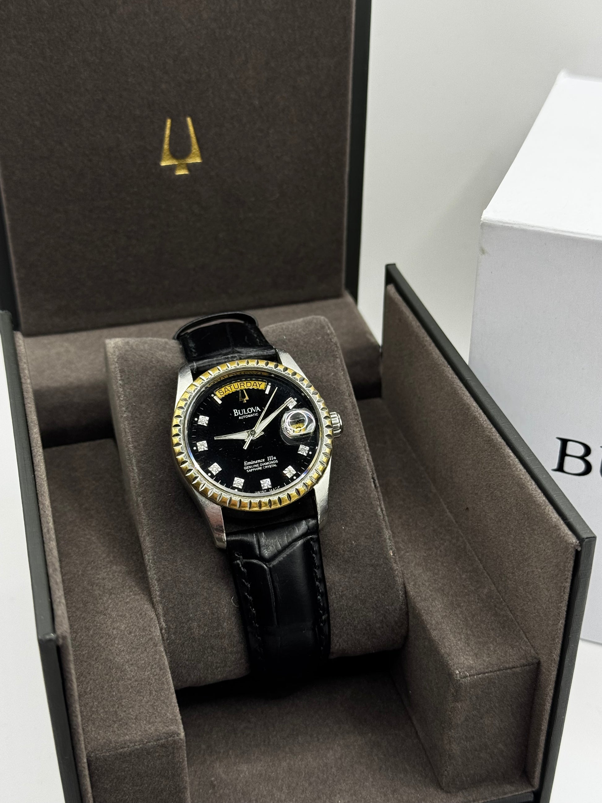 Bulova Daydate Diamond Dial 36MM Vintage Automat