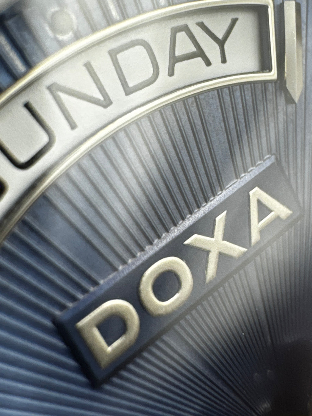 Doxa Noble Daydate Diamond dial 41mm Rare