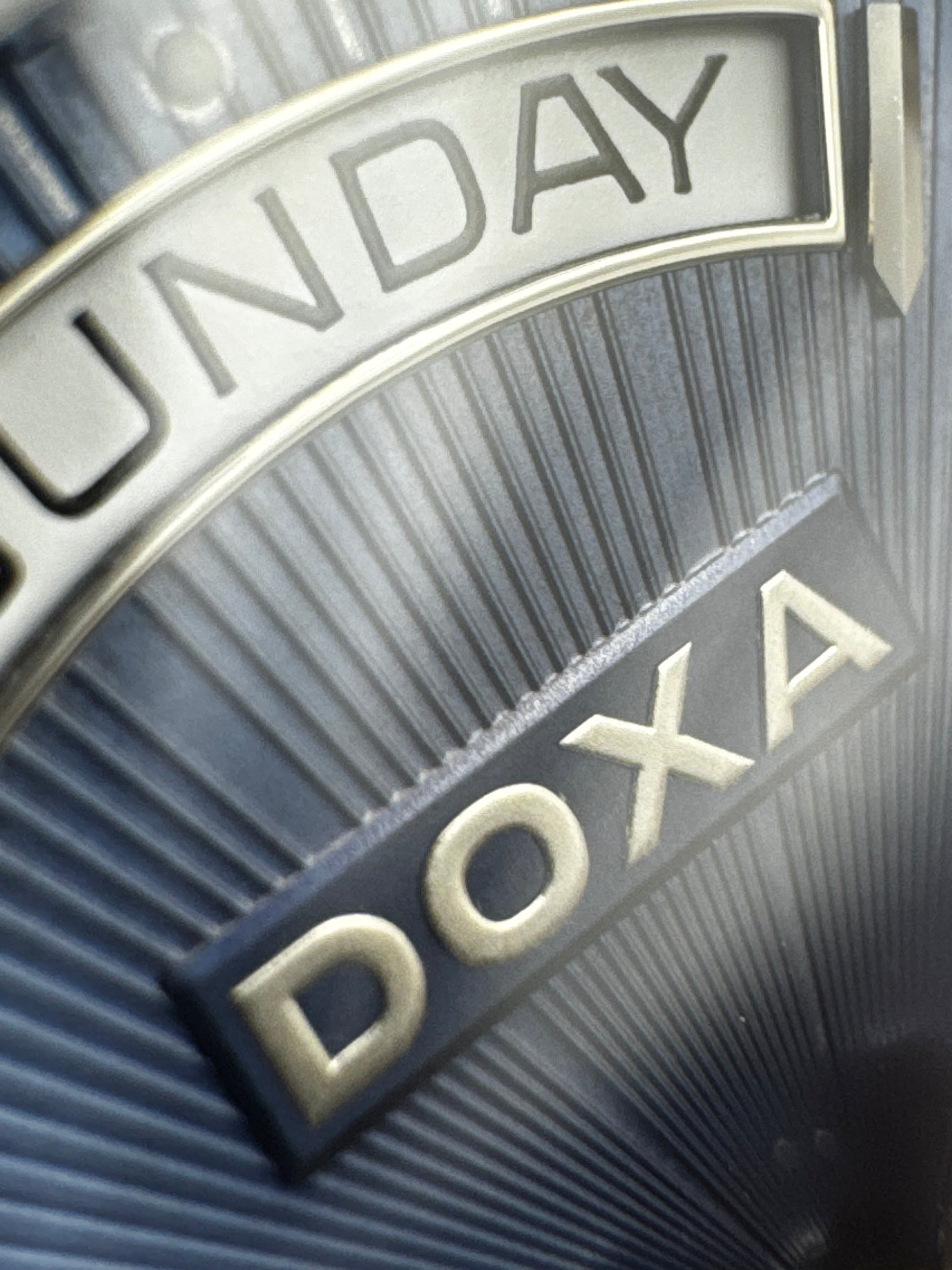 Doxa Noble Daydate Diamond dial 41mm Rare