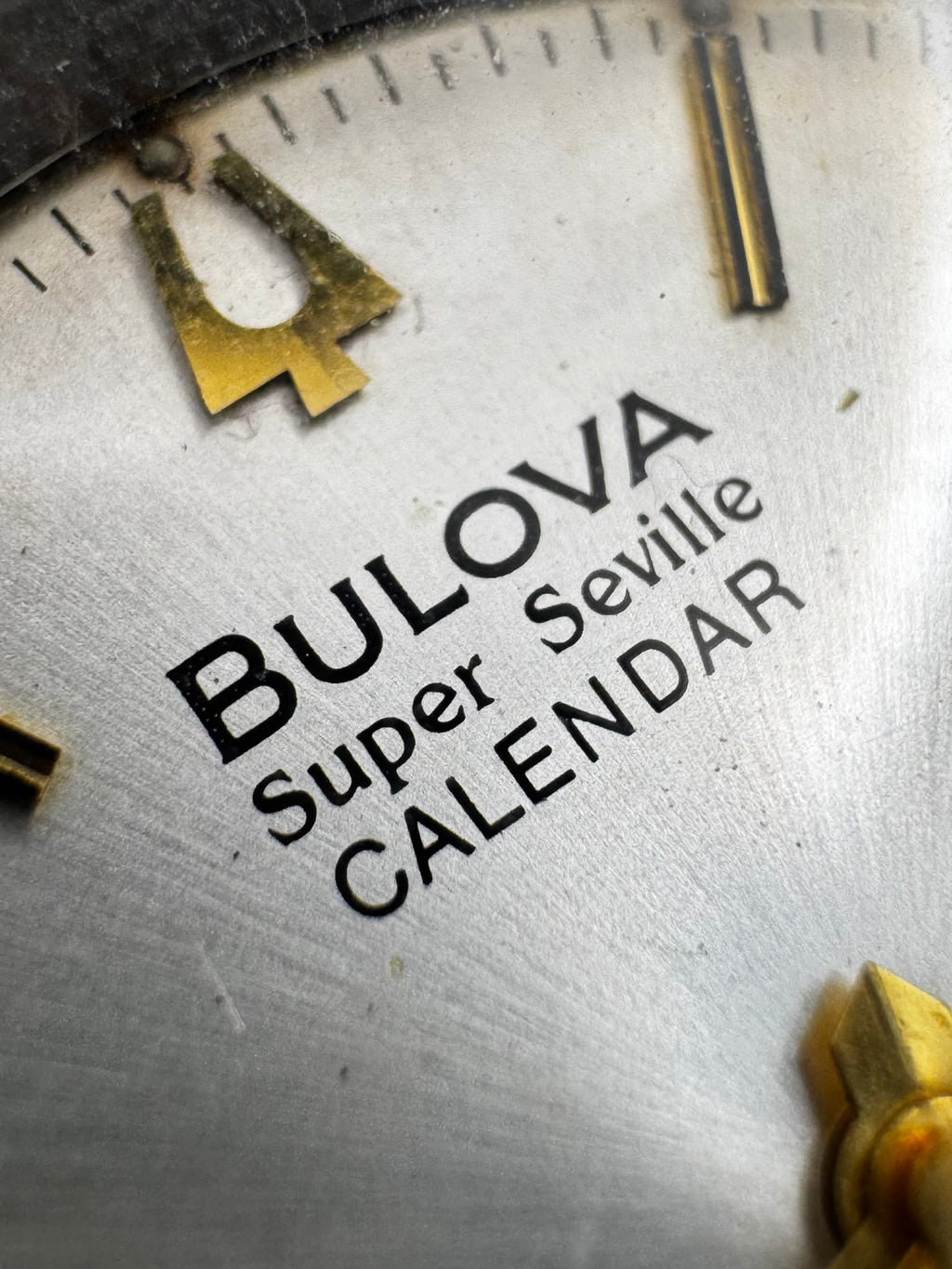 Bulova datejust super seville calendar vintage jubilee 36mm