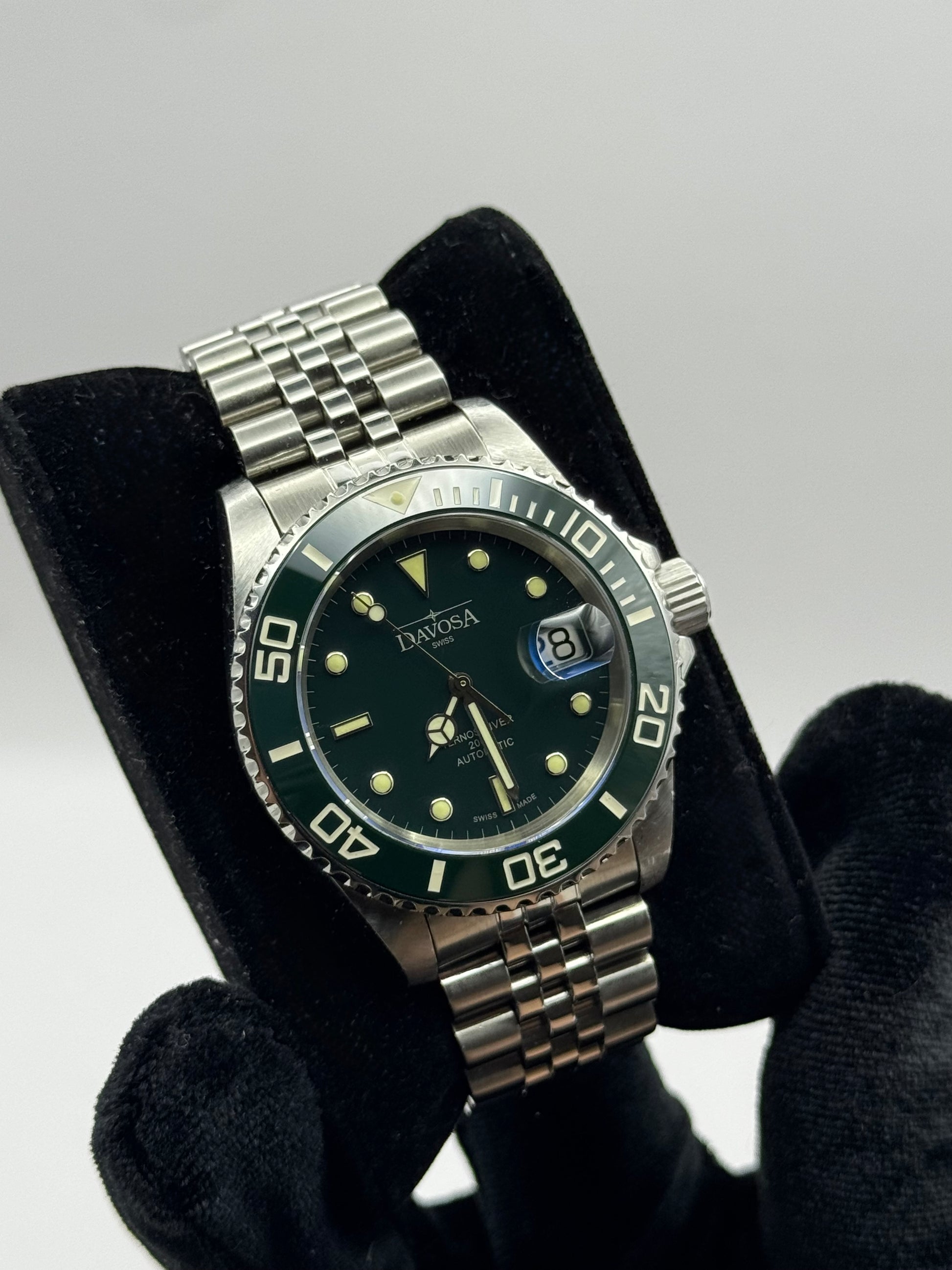 Davosa ternos automatic 161.555.70 męski zegarek diver 40mm