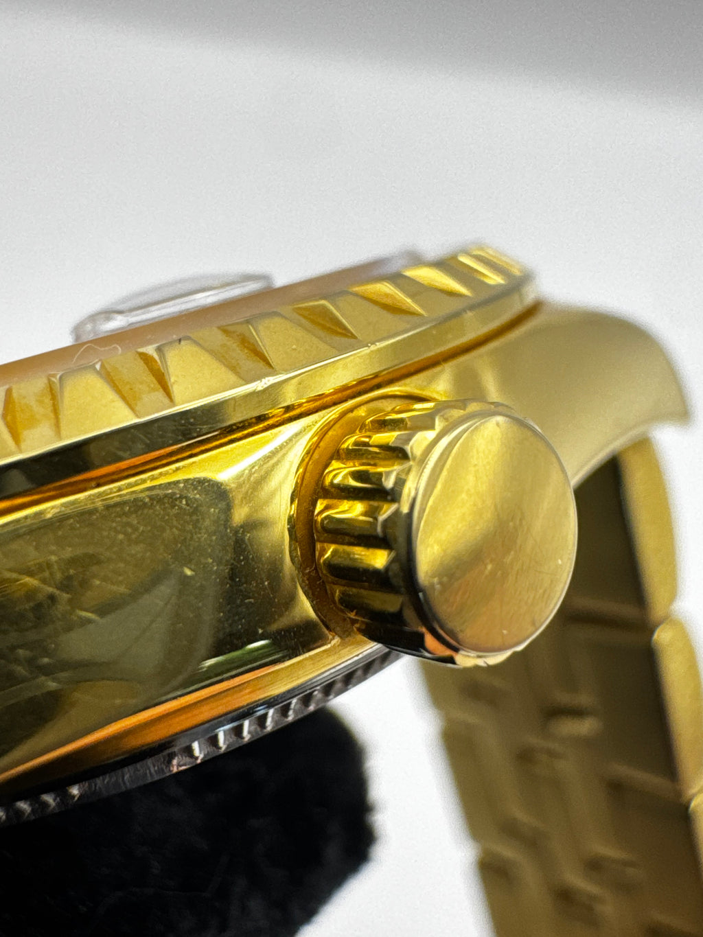 Doxa Noble Daydate Diamond Dial Rare Automat złoty