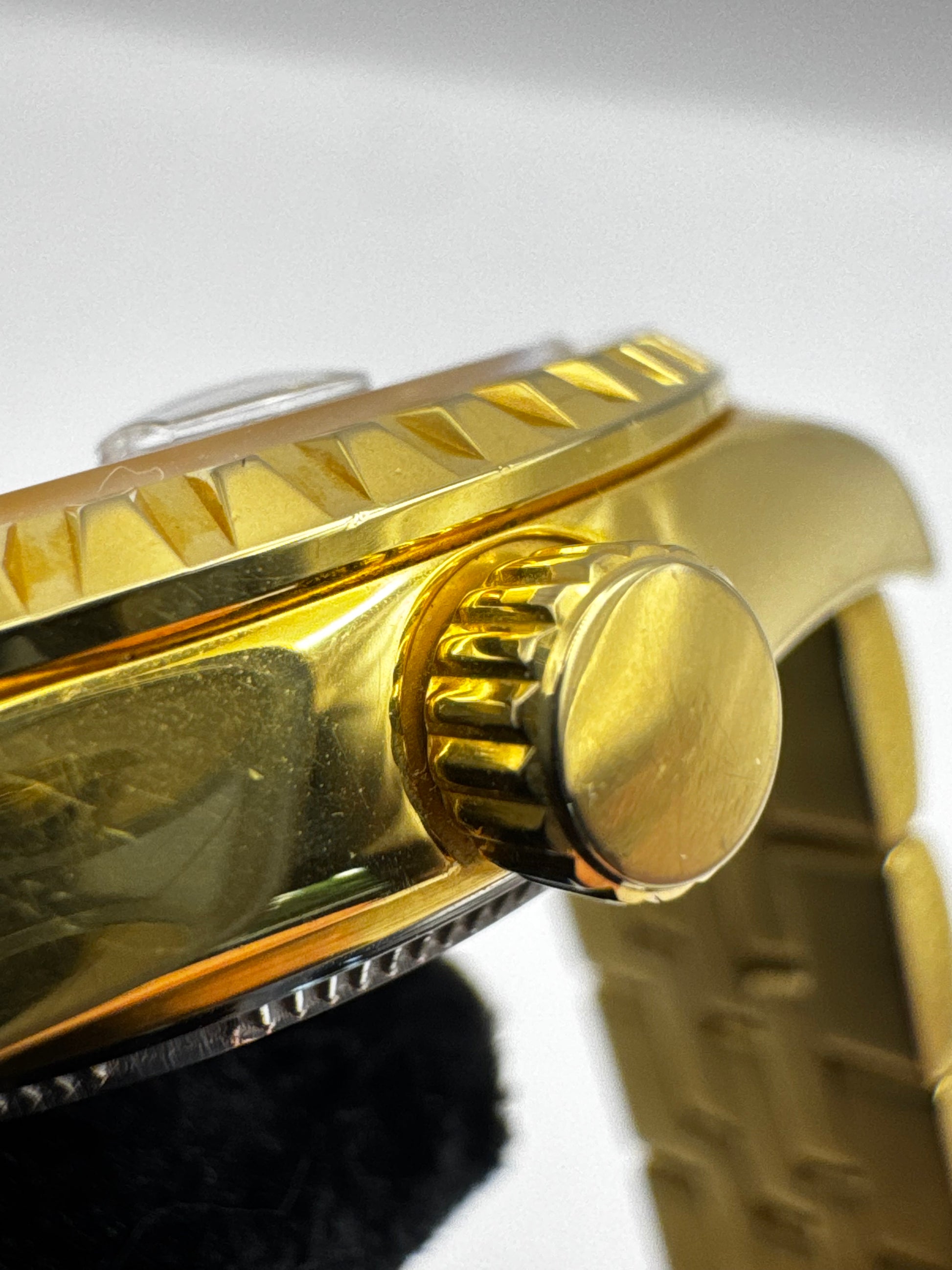 Doxa Noble Daydate Diamond Dial Rare Automat złoty