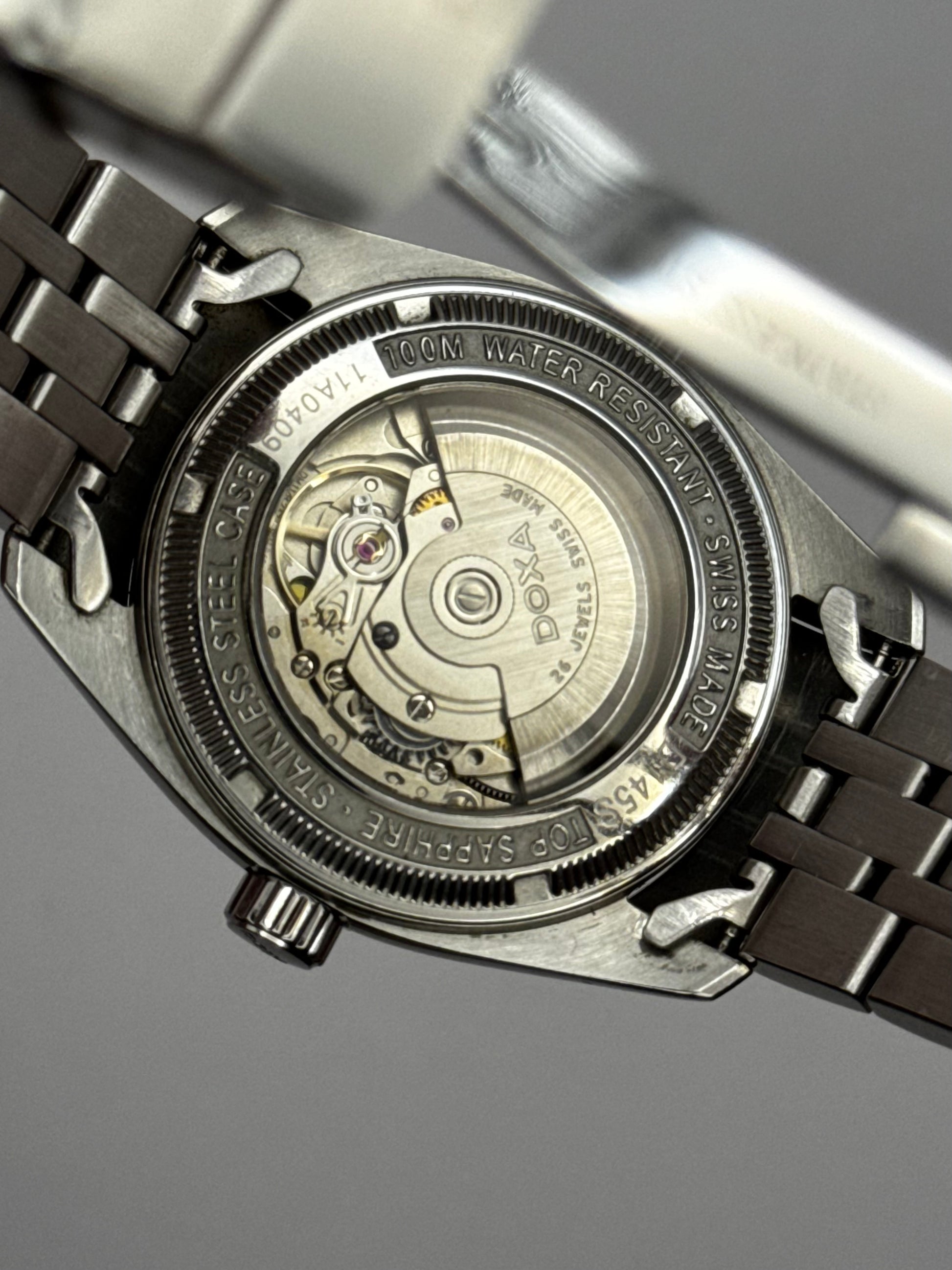 Doxa Noble Daydate Diamond dial 41mm Rare