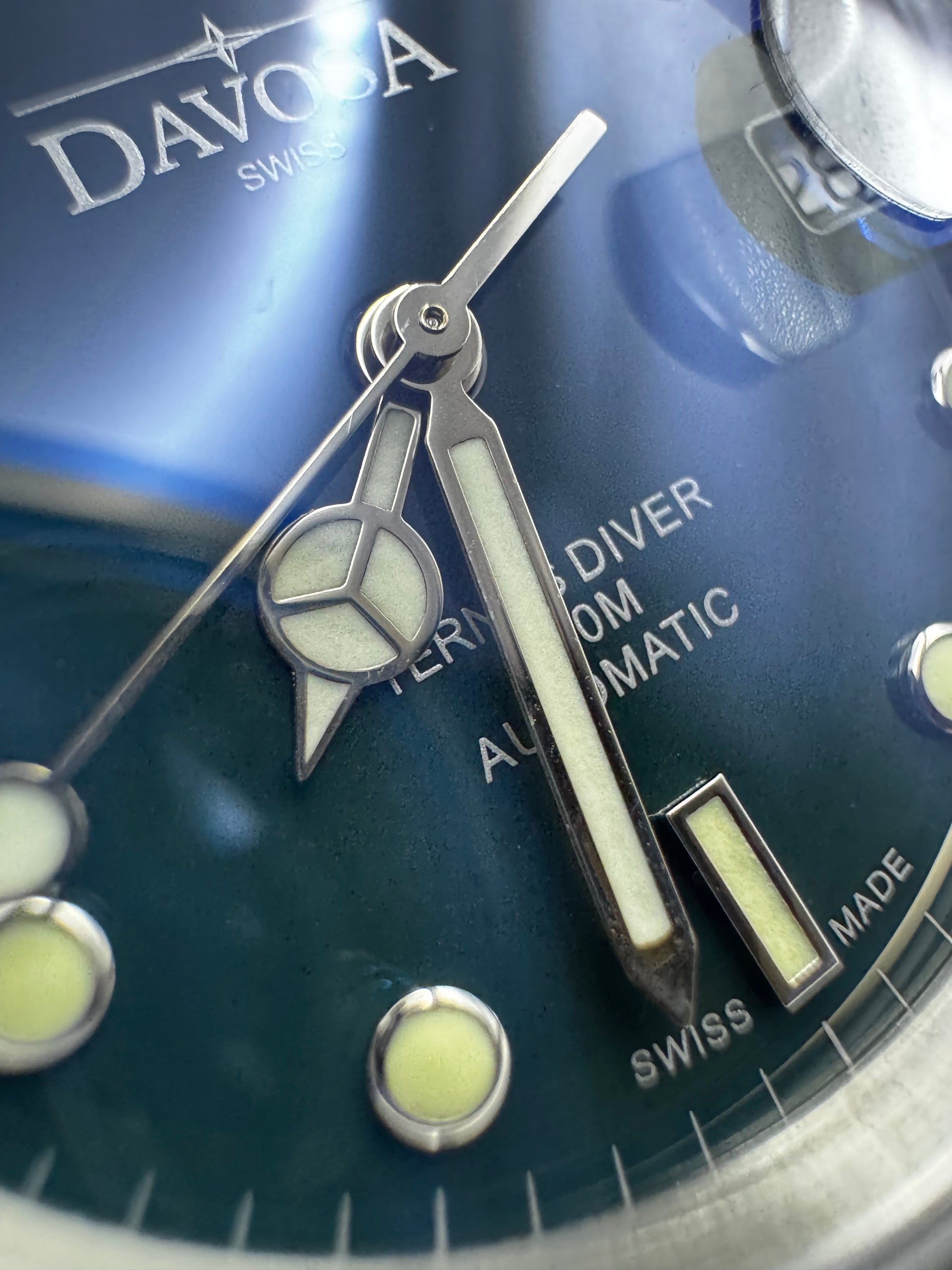 Davosa ternos automatic 161.555.70 męski zegarek diver 40mm