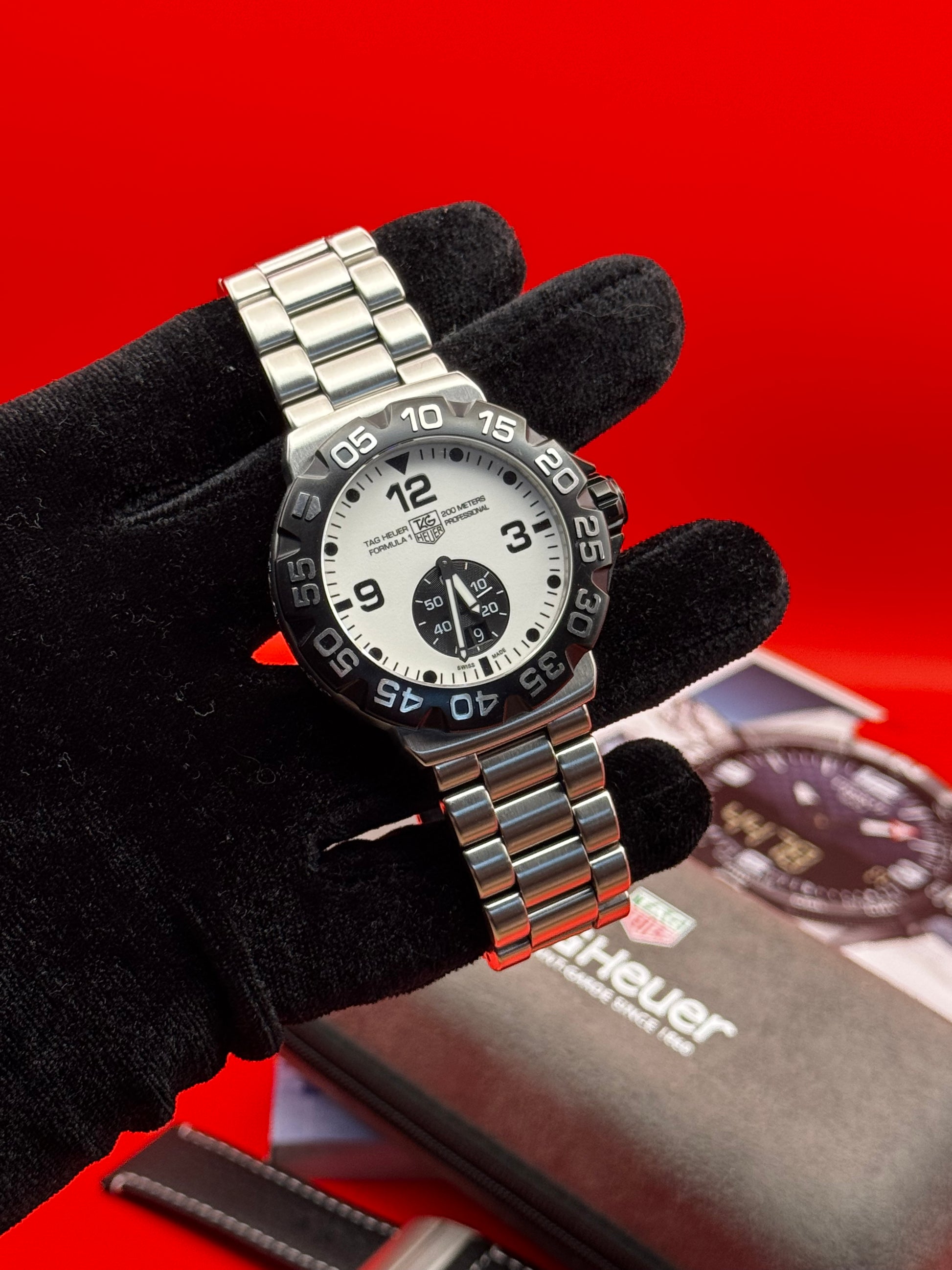Tag heuer WAH1011 Szwajcarski Oryginalny Męski Zegarek