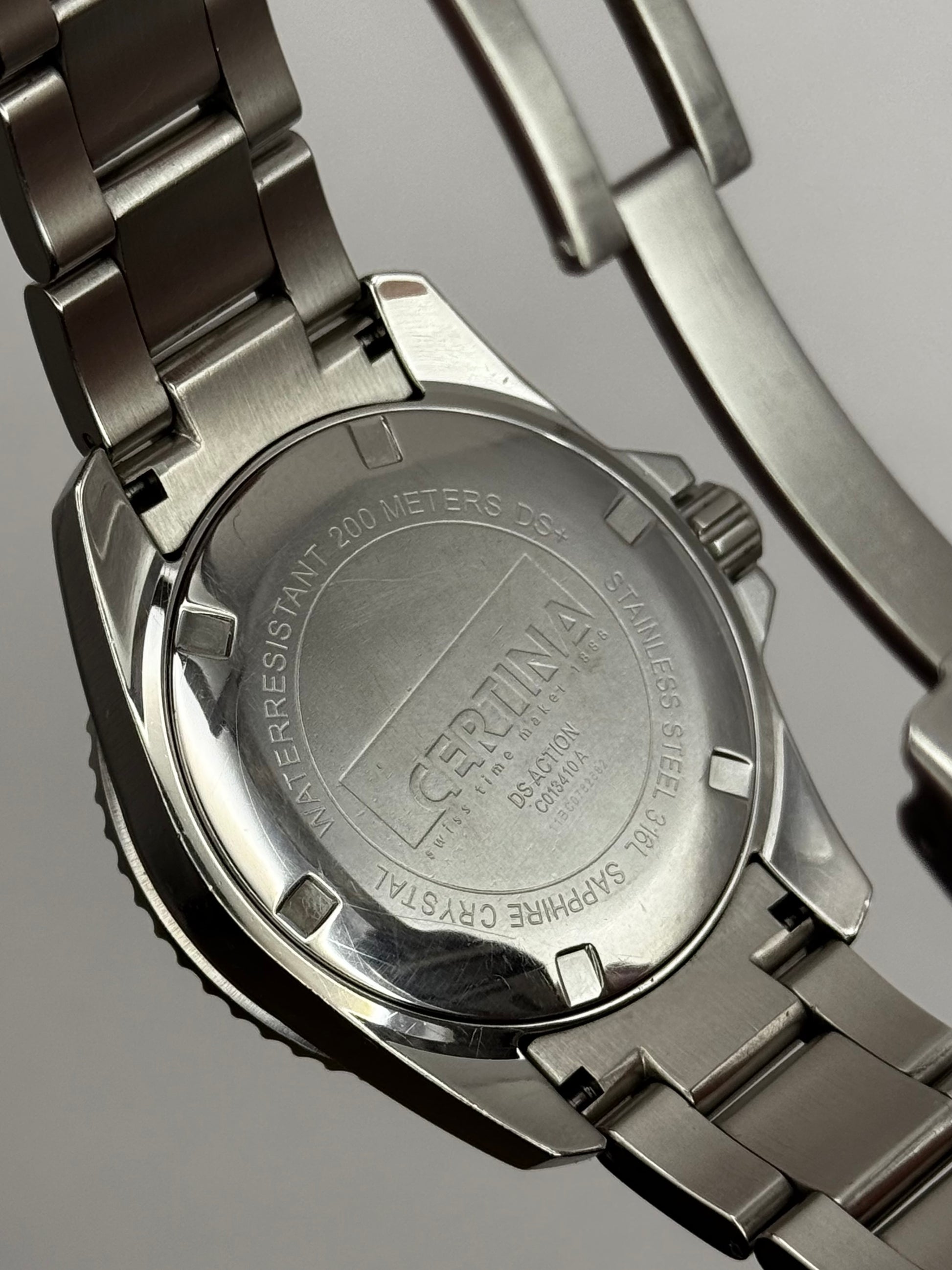 Certina C013.410.11.057.00 – DS Action

Swiss Made • sportowy diver • 200 m męski zegarek