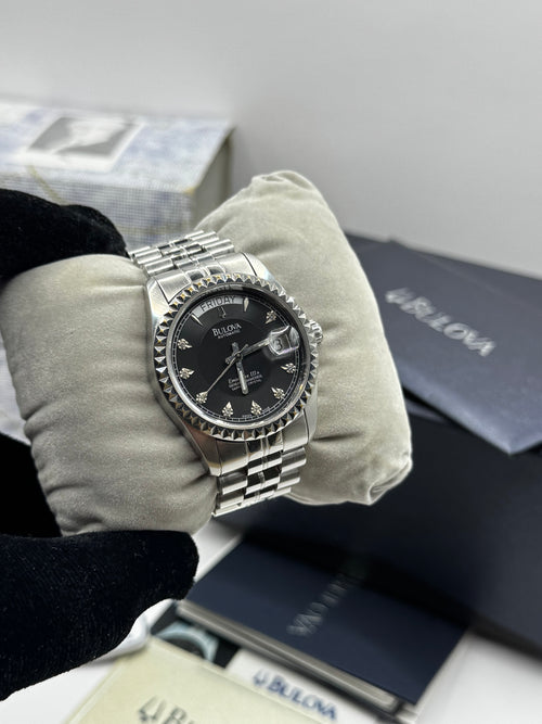 Bulova Daydate Diamond Dial president 36MM Full set