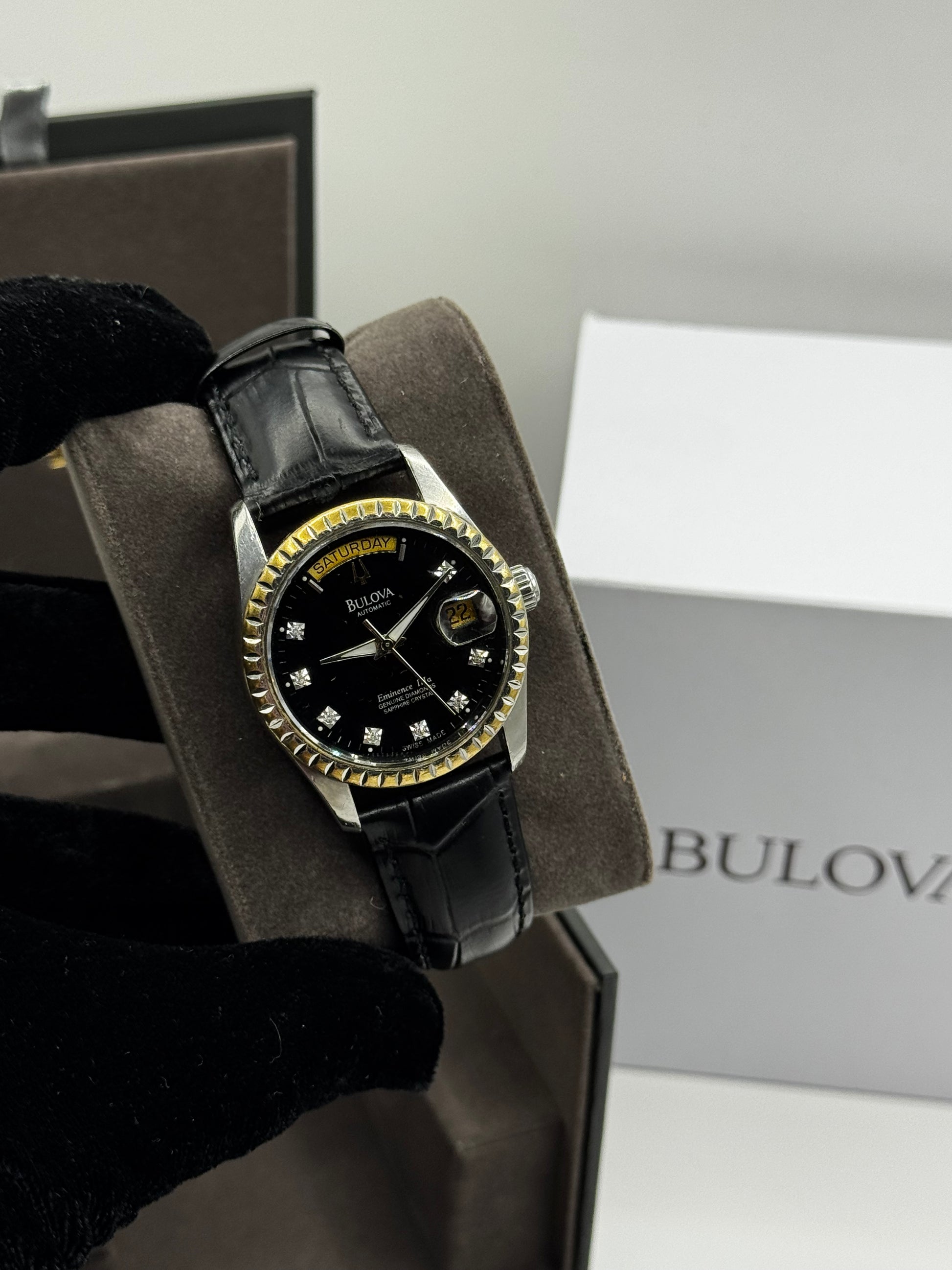 Bulova Daydate Diamond Dial 36MM Vintage Automat