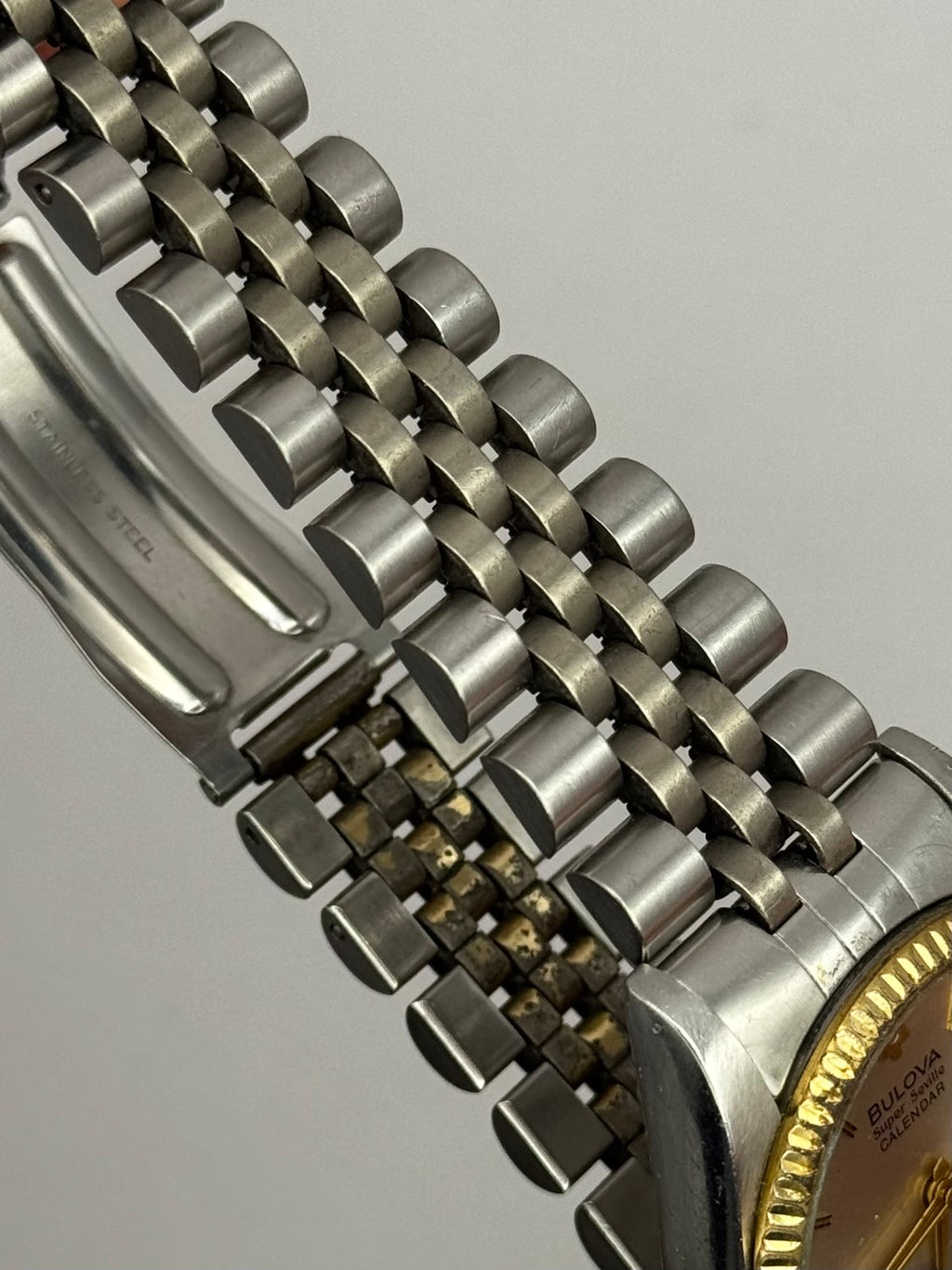 Bulova datejust super seville calendar vintage jubilee 36mm
