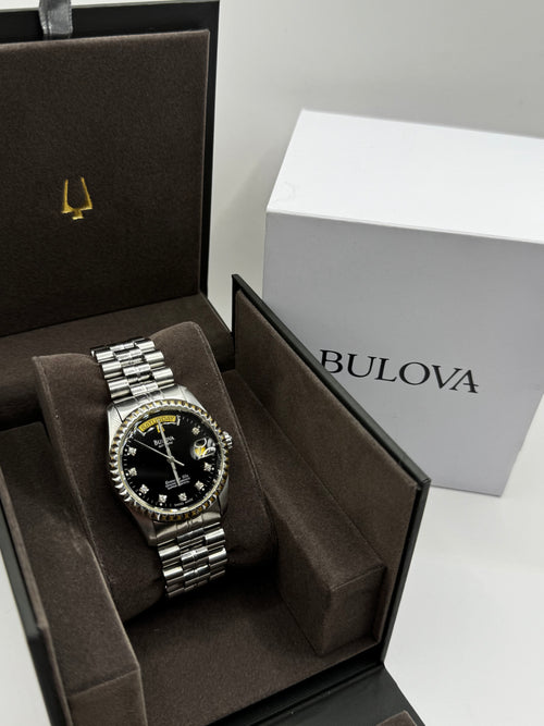 Bulova Daydate Diamond dial President 36MM Vintage