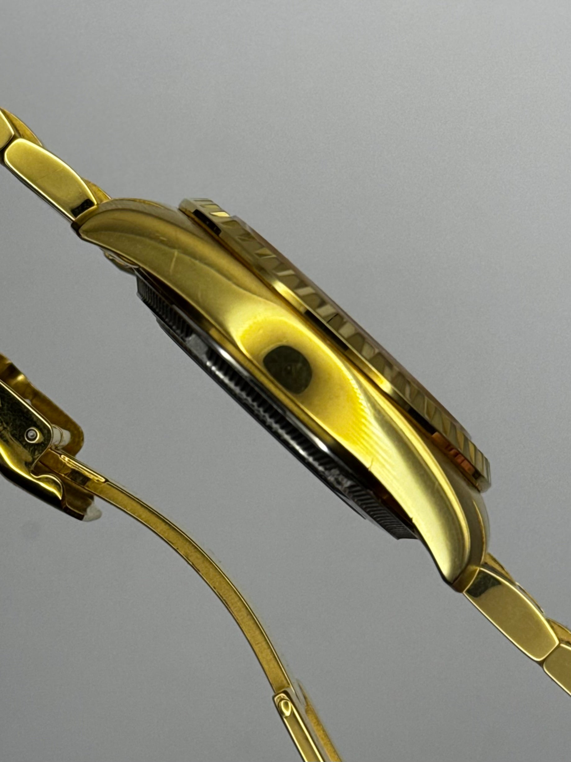 Doxa Noble Daydate Diamond Dial Rare Automat złoty