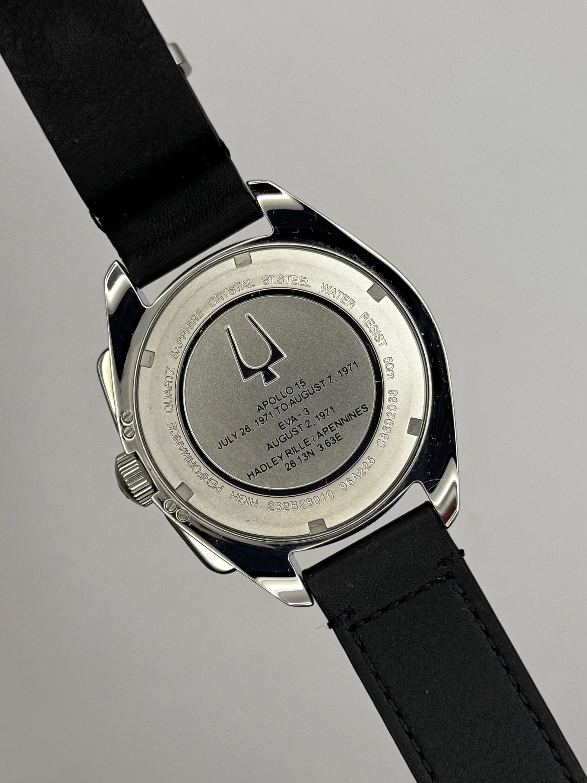 Bulova Lunar Pilot 96A225
Chronograf • 262 kHz • Apollo 15 45MM męski zegarek